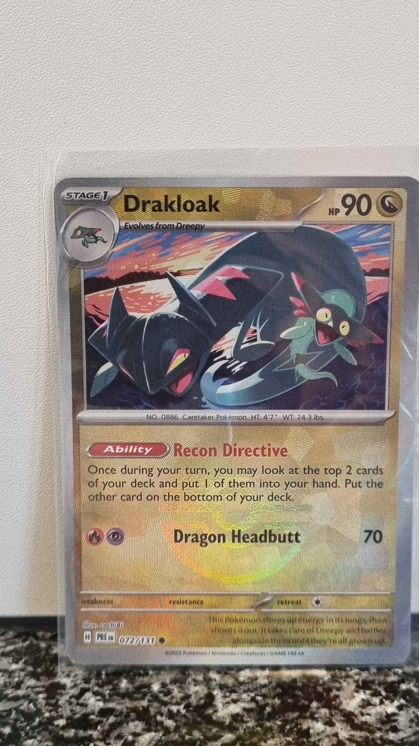 Drakloak (Pokeball) (Prismatic Evolutions #72) 🇺🇸 (Alt)