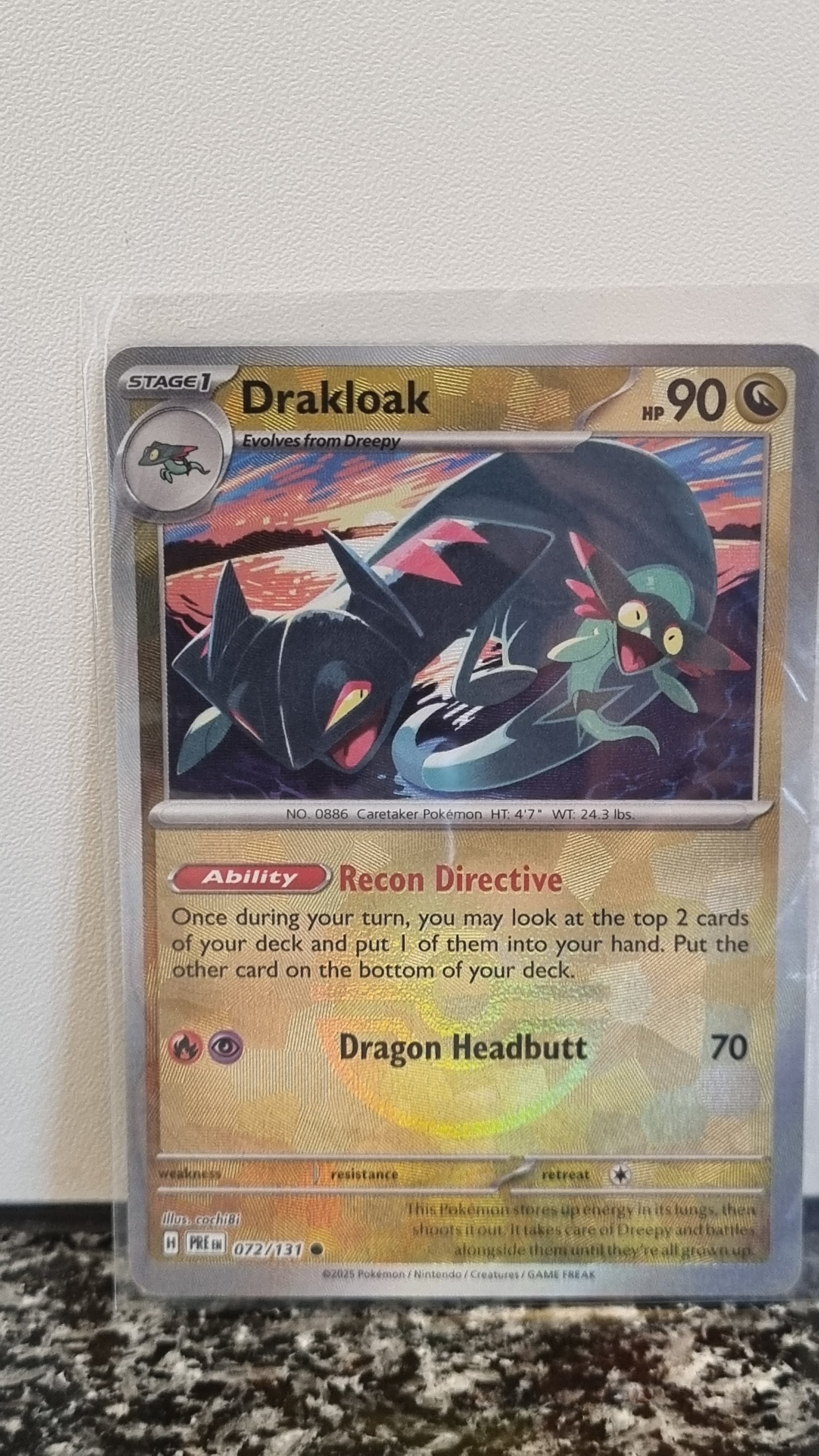 Drakloak (Pokeball) (Prismatic Evolutions #72) 🇺🇸 (Alt)