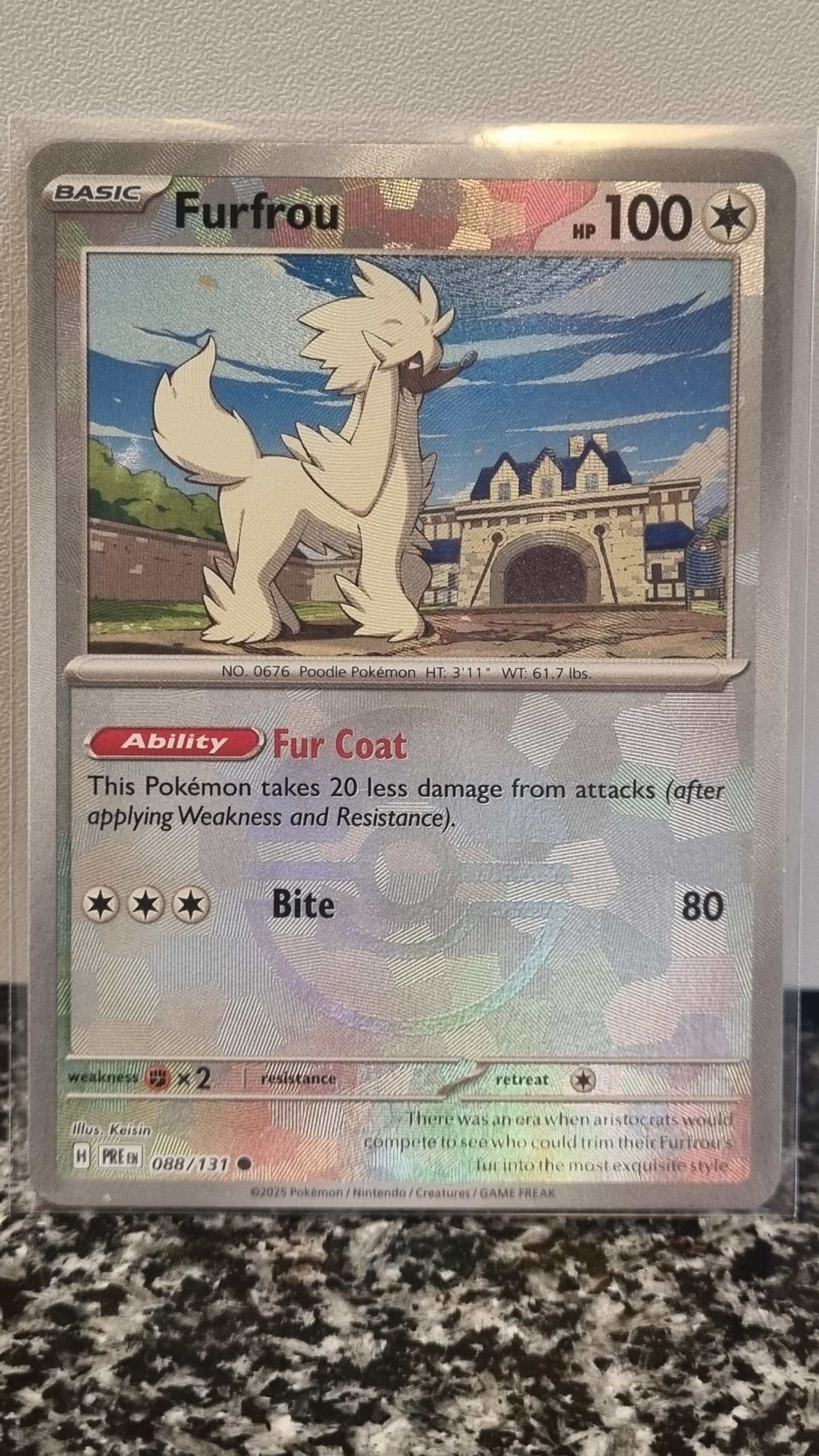 Furfrou (Pokeball) (Prismatic Evolutions #88) 🇺🇸 (Alt)