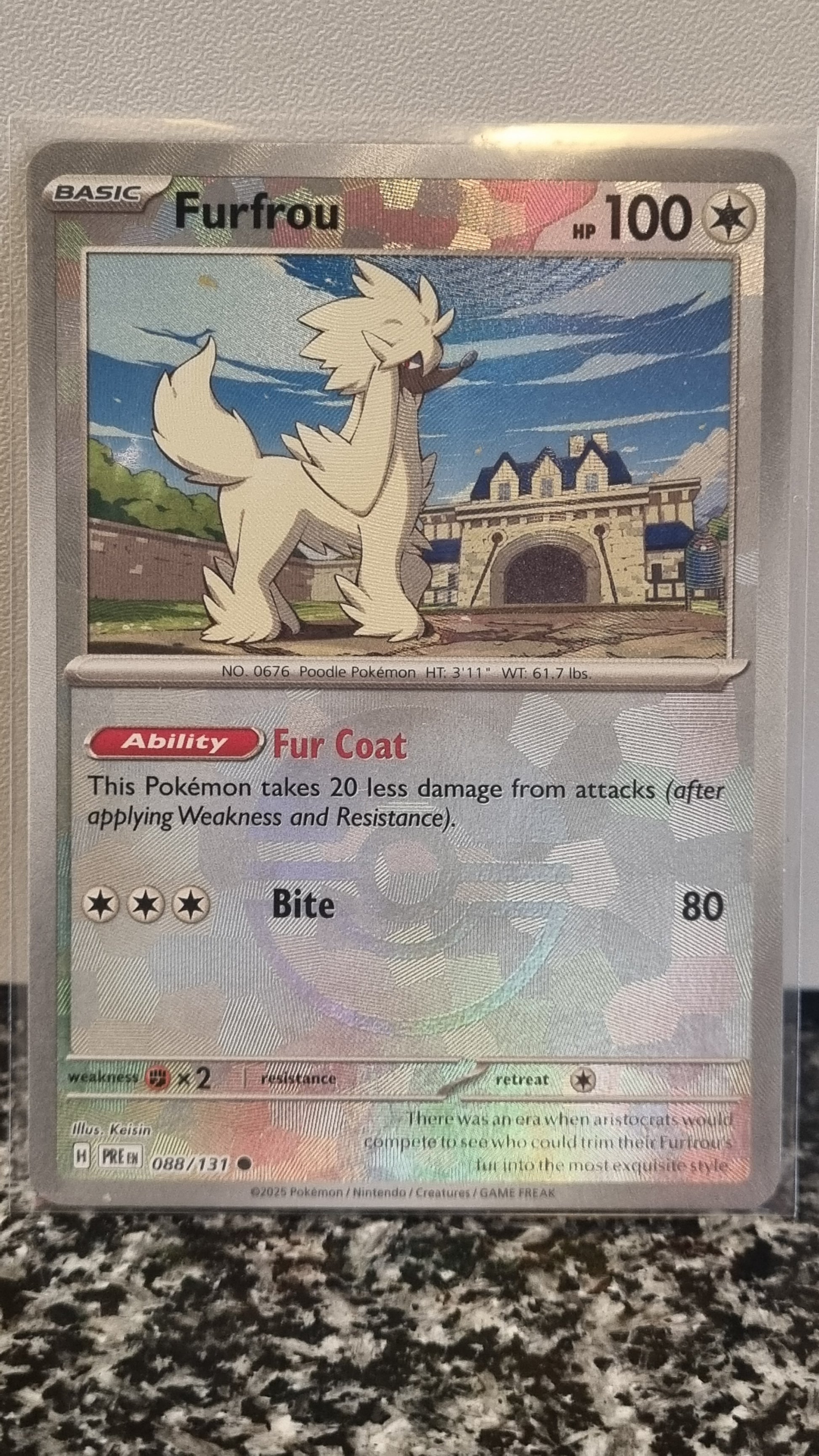 Furfrou (Pokeball) (Prismatic Evolutions #88) 🇺🇸 (Alt)
