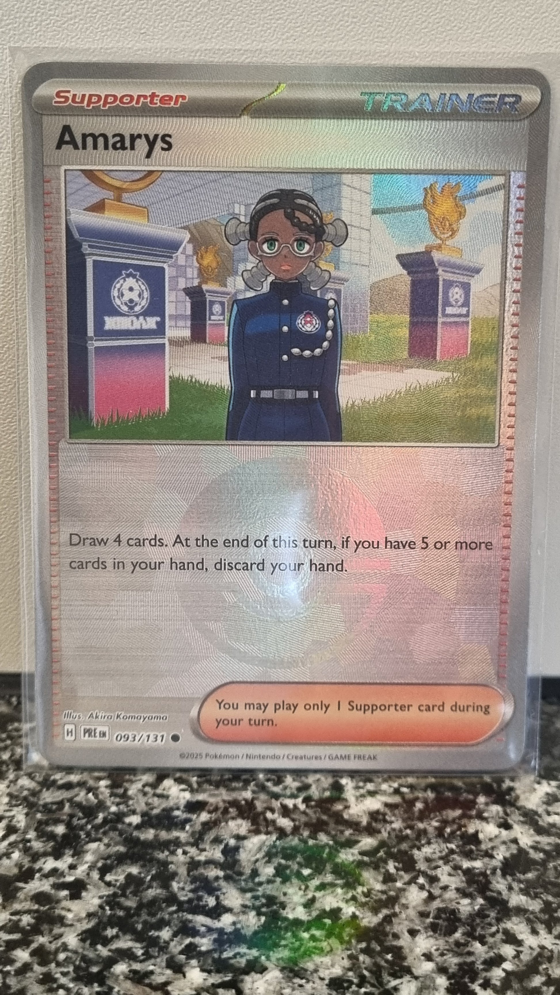 Amarys (Pokeball) (Prismatic Evolutions #93) 🇺🇸 (Alt)