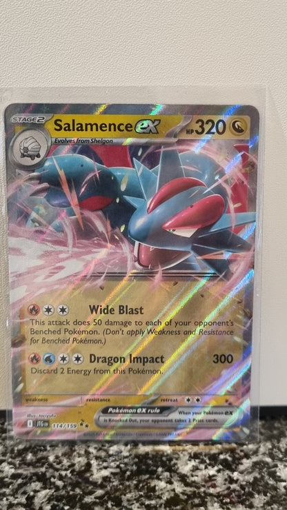 Salamence ex (Journey Together #114) 🇺🇸 (Alt)