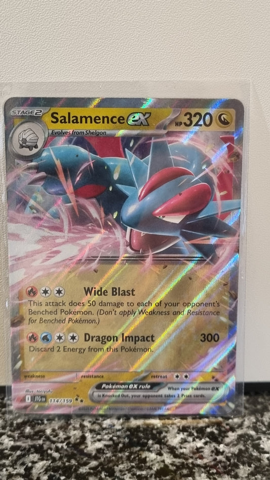 Salamence ex (Journey Together #114) 🇺🇸 (Alt)
