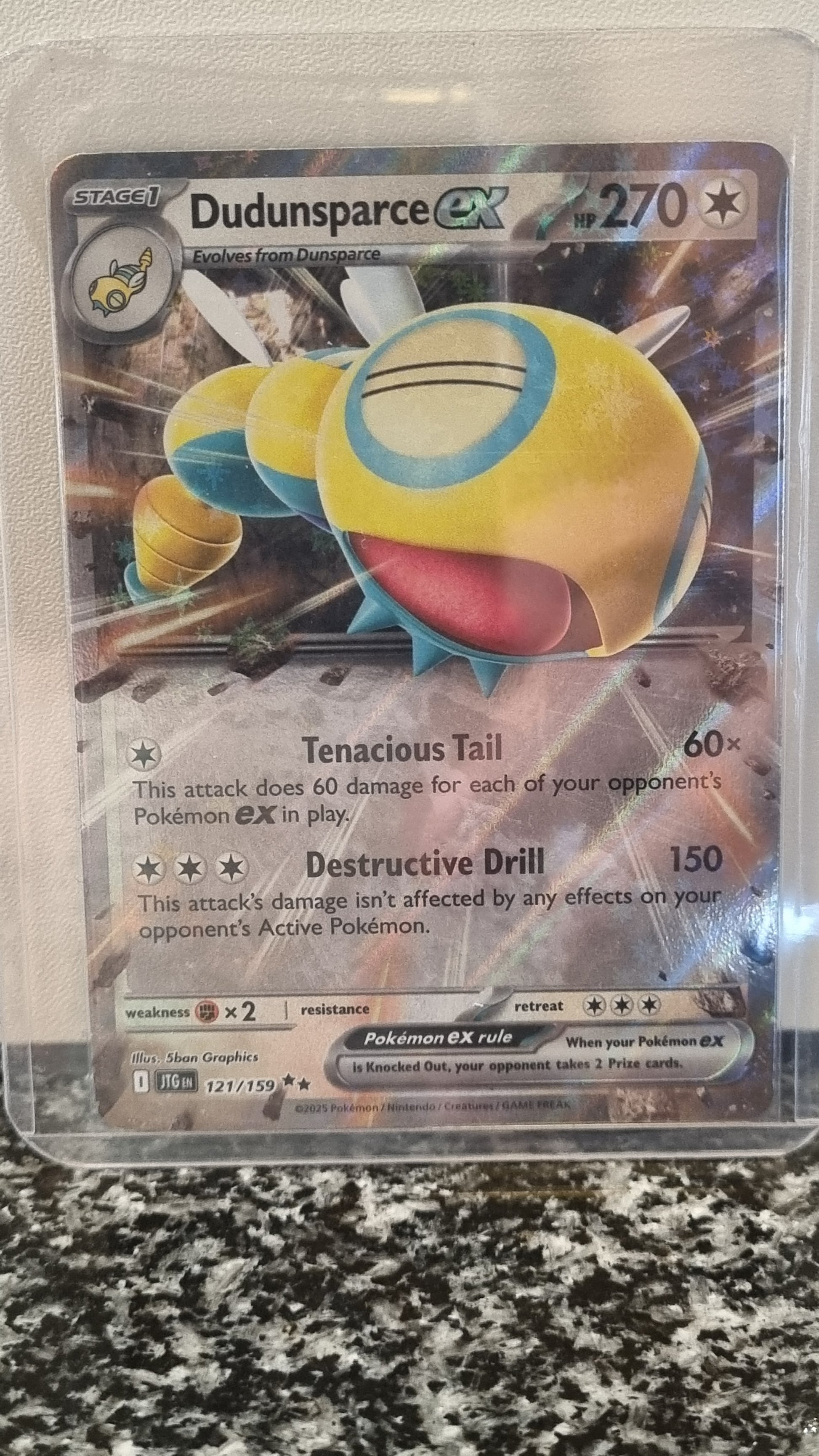 Dudunsparce ex (Journey Together #121) 🇺🇸 (Alt)