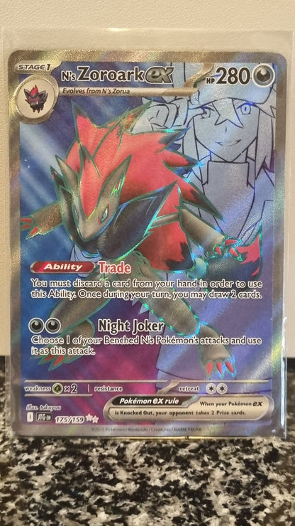 N’s Zoroark ex (Journey Together #175) 🇺🇸 (Alt)