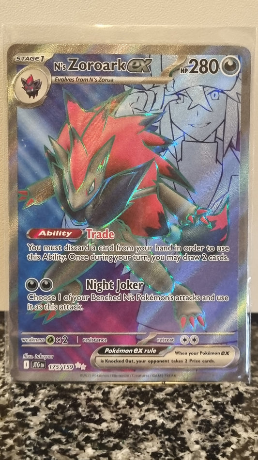 N’s Zoroark ex (Journey Together #175) 🇺🇸 (Alt)