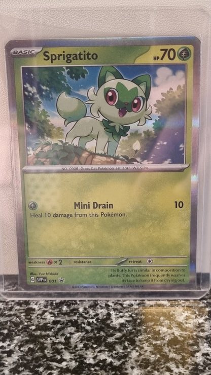 Sprigatito (SV Black Star Promos #1) 🇺🇸 (Alt)