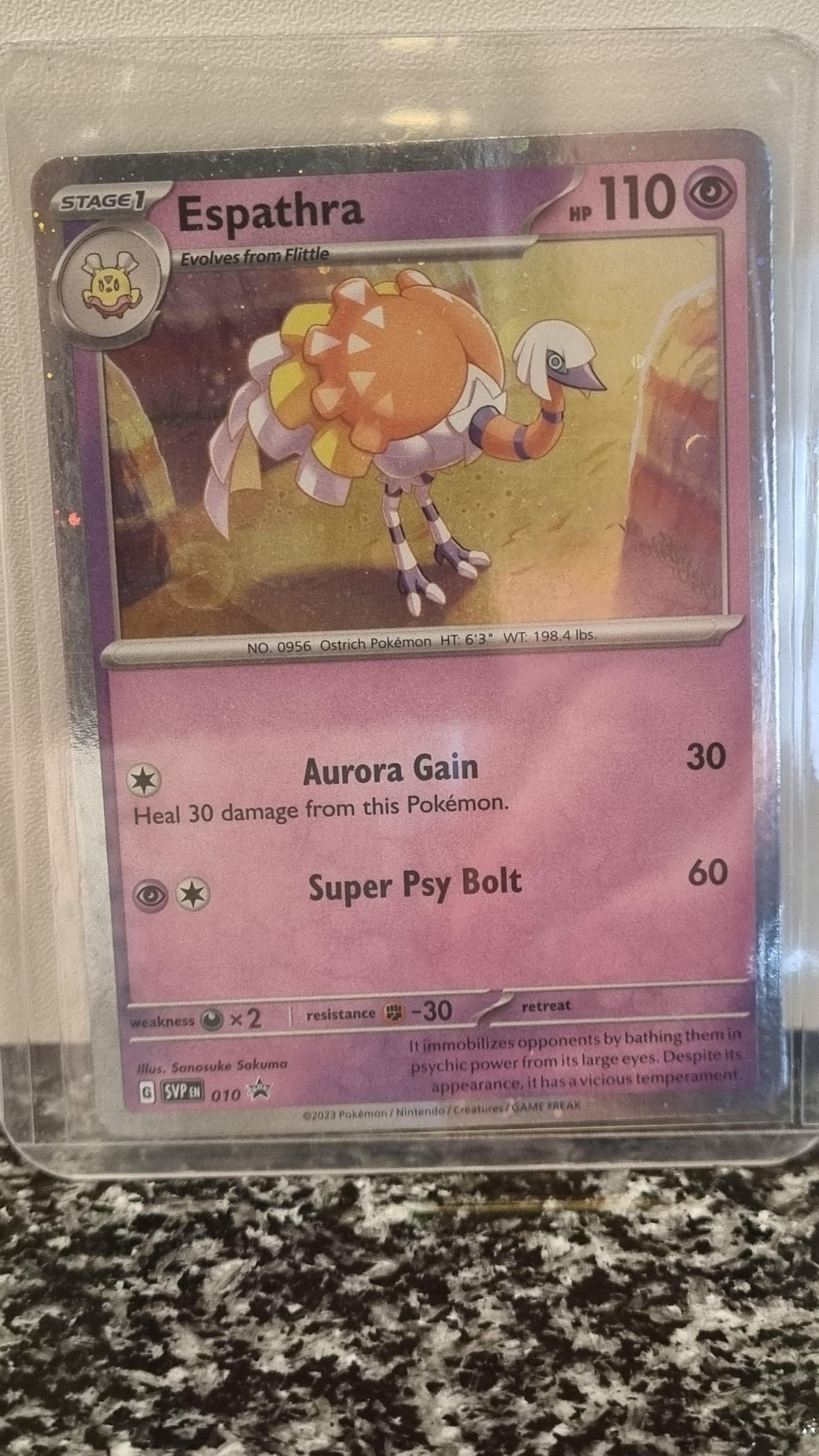 Espathra (SV Black Star Promos #10) 🇺🇸 (Alt)