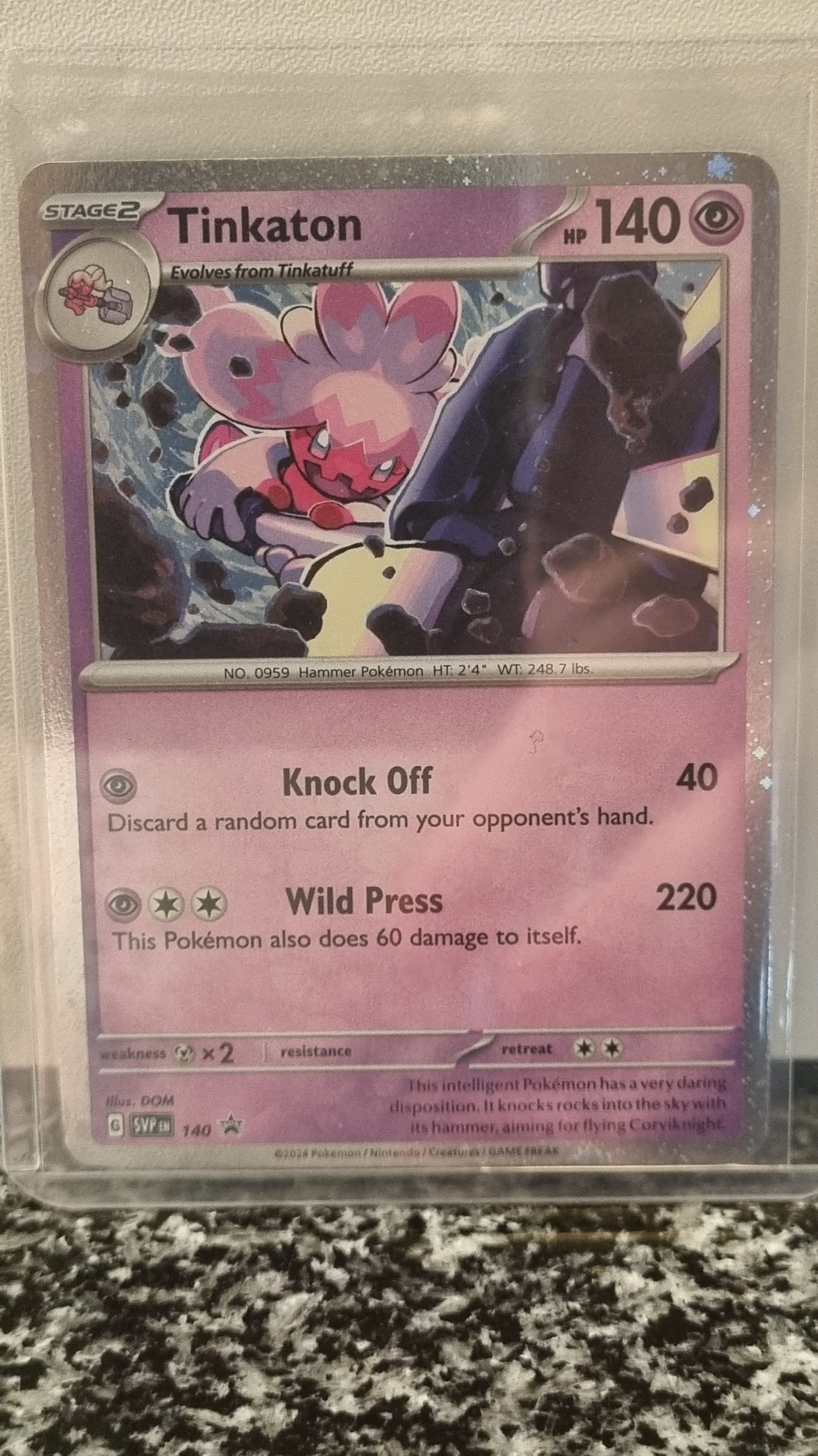 Tinkaton (SV Black Star Promos #140) 🇺🇸 (Alt)