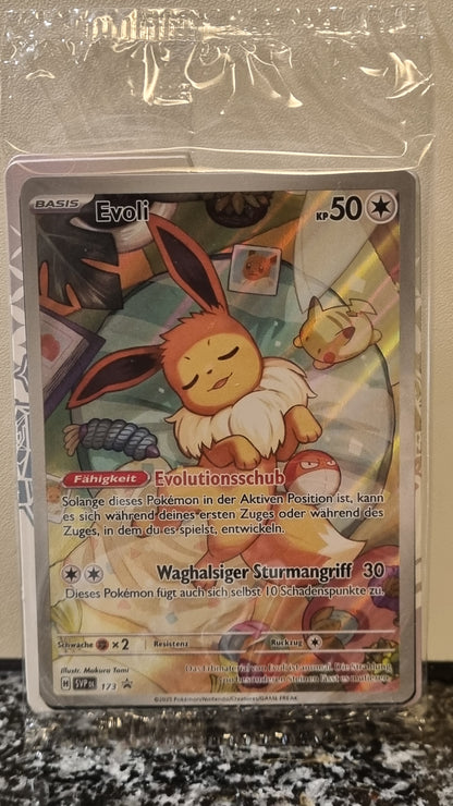Evoli (Sealed) (SV Black Star Promos #173) 🇨🇭🇩🇪 (Alt)