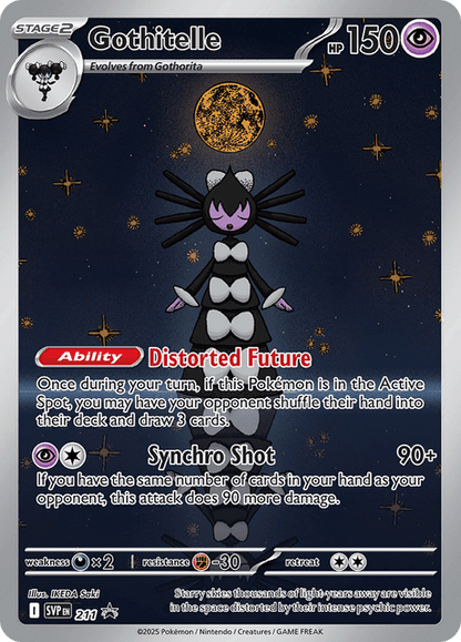 Gothitelle (SV Black Star Promos #211) 🇺🇸