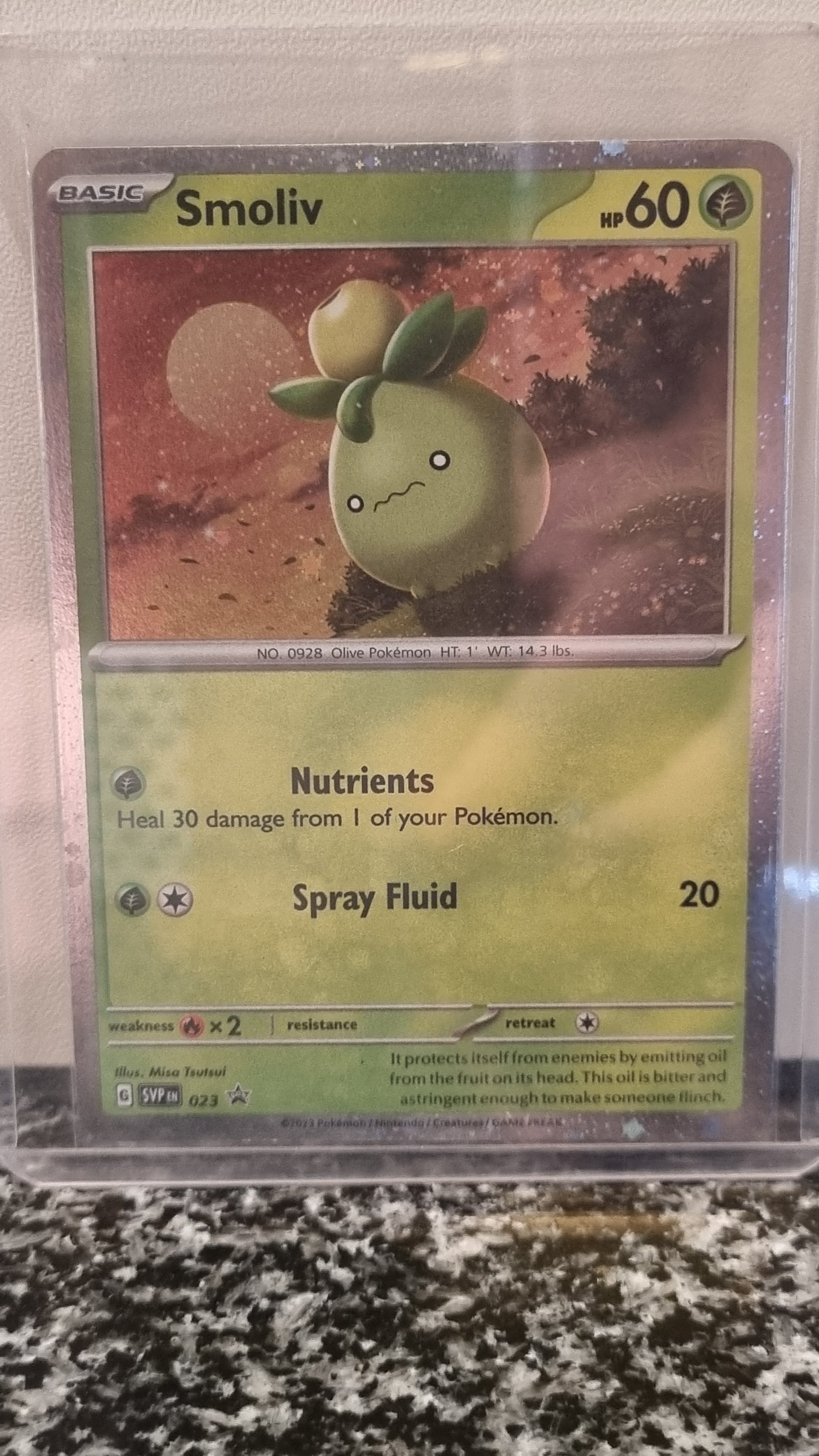 Smoliv (Cosmo Holo) (SV Black Star Promos #23) 🇺🇸 (Alt)