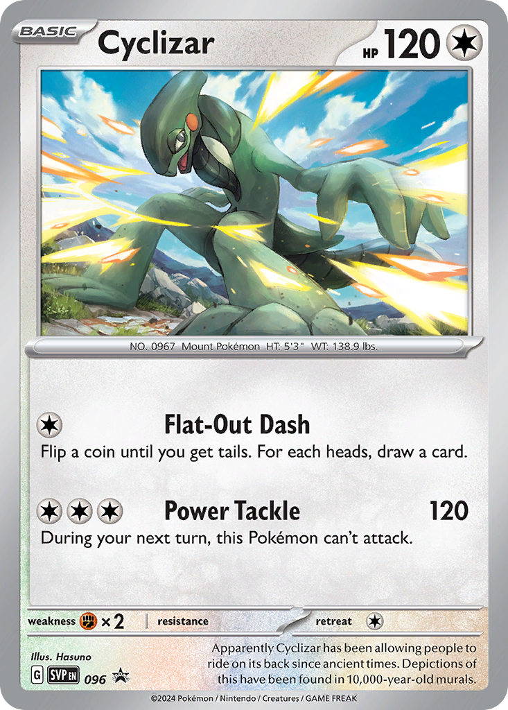 Cyclizar (Cosmo Holo) (SV Black Star Promos #96) 🇺🇸