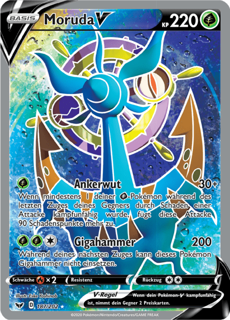 Moruda V (Sword & Shield #187) 🇨🇭🇩🇪