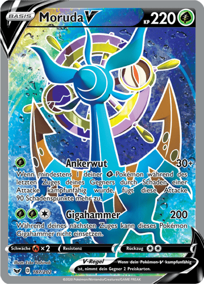 Moruda V (Sword & Shield #187) 🇨🇭🇩🇪