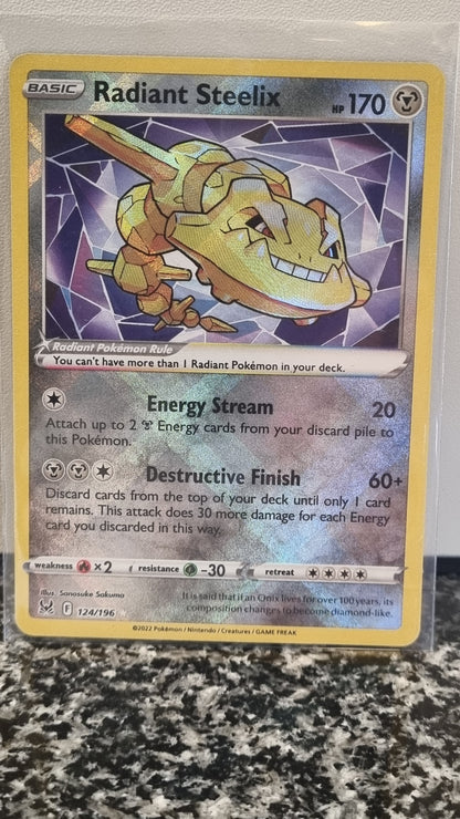Radiant Steelix (Lost Origin #124) 🇺🇸 (Alt)