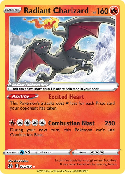 Radiant Charizard (Crown Zenith #20) 🇺🇸
