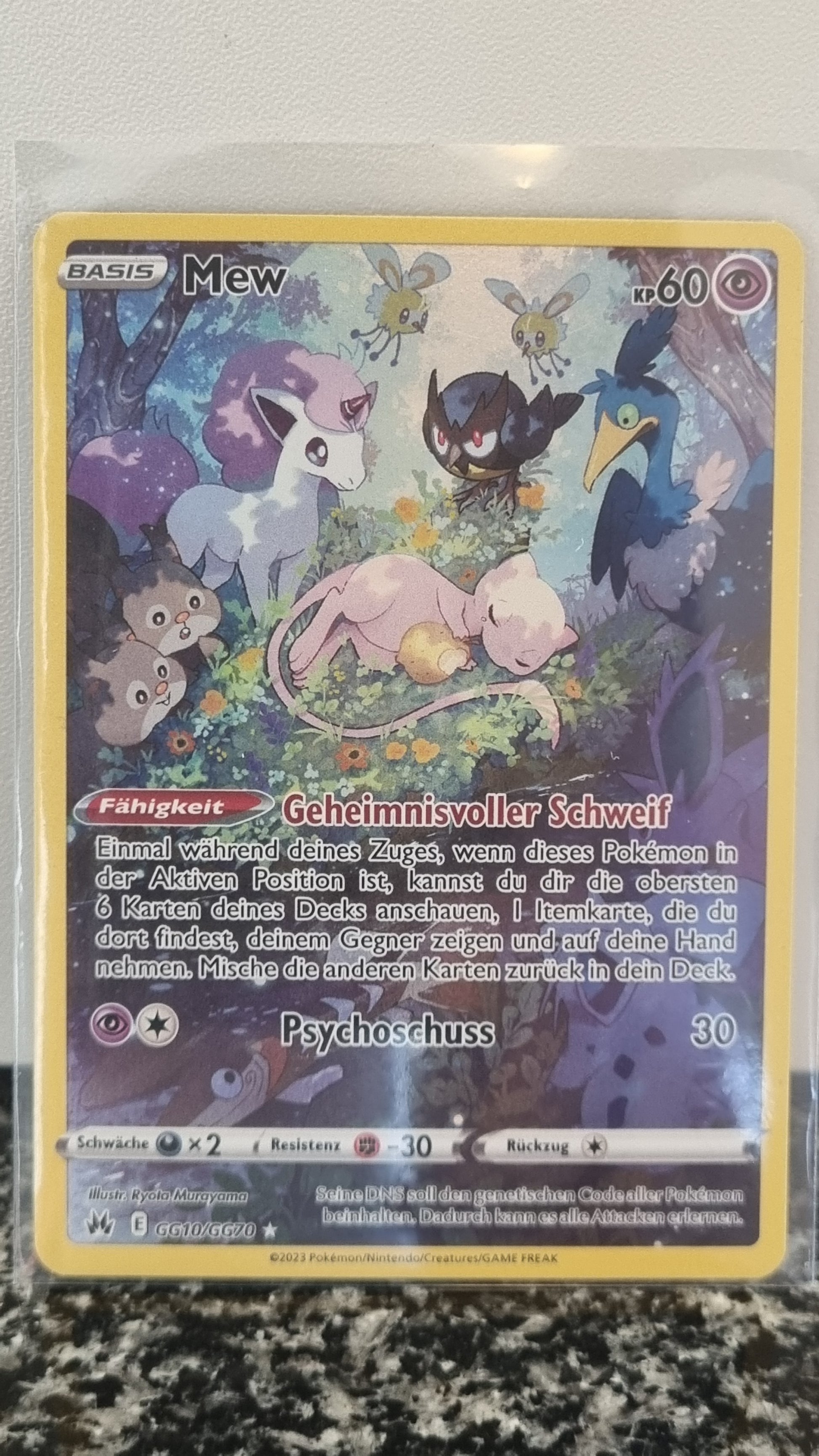 Mew (Crown Zenith Galarian Gallery #GG10) 🇨🇭🇩🇪 (Alt)