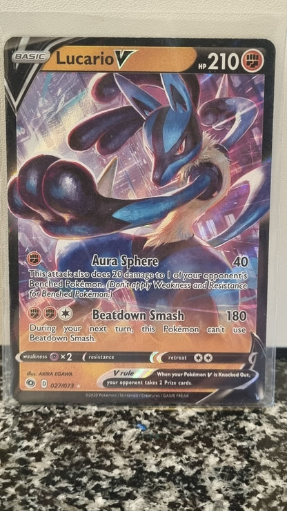 Lucario V (Champions Path #27) 🇺🇸 (Alt)