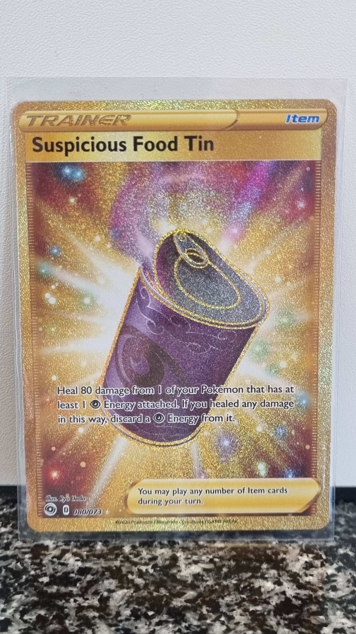 Suspicious Food Tin (Champions Path #80) 🇺🇸 (Alt)