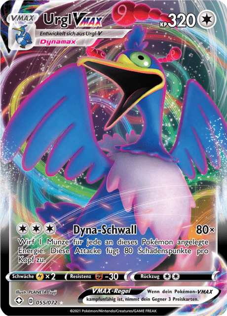 Urgl VMAX (Shining Fates #55) 🇨🇭🇩🇪