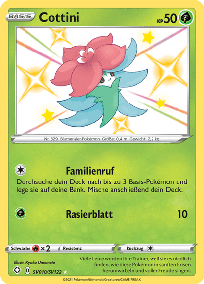 Cottini (Shining Fates Shiny Vault #010) 🇨🇭🇩🇪