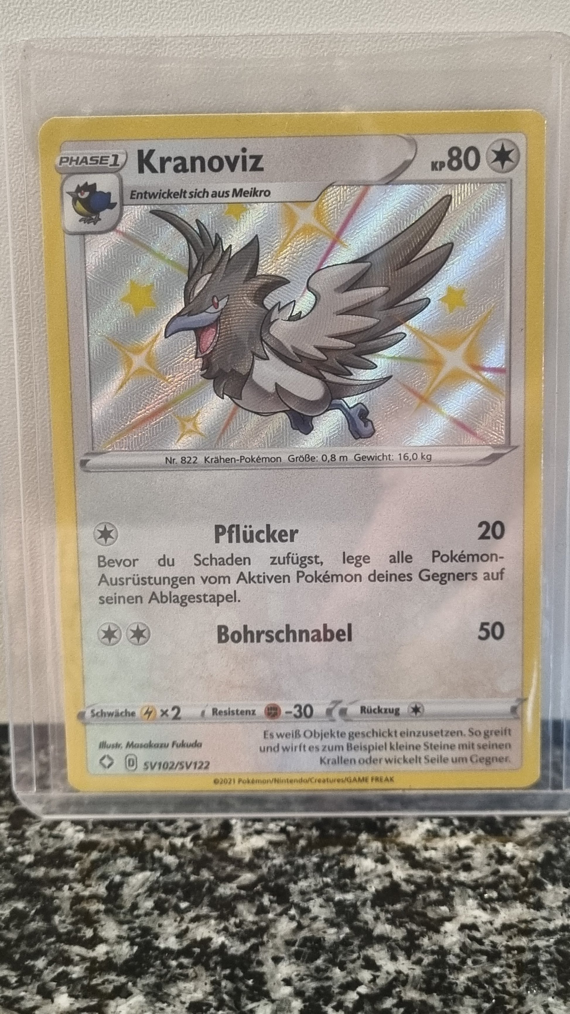 Kranoviz (Shining Fates Shiny Vault #102) 🇨🇭🇩🇪 (Alt)