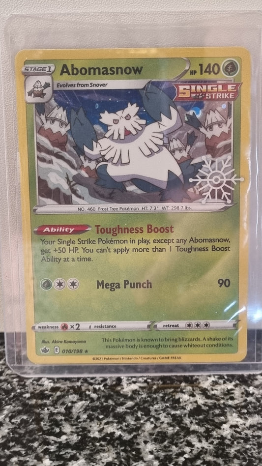Abomasnow (Snowflake Stamp) (Chilling Reign #10) 🇺🇸 (Alt)