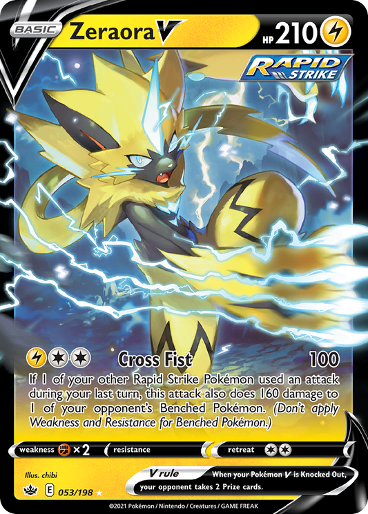 Zeraora V (Chilling Reign #53) 🇺🇸