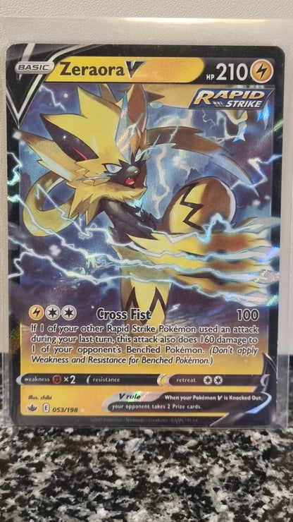 Zeraora V (Chilling Reign #53) 🇺🇸 (Alt)