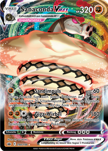 Sanaconda VMAX (Chilling Reign #90) 🇨🇭🇩🇪