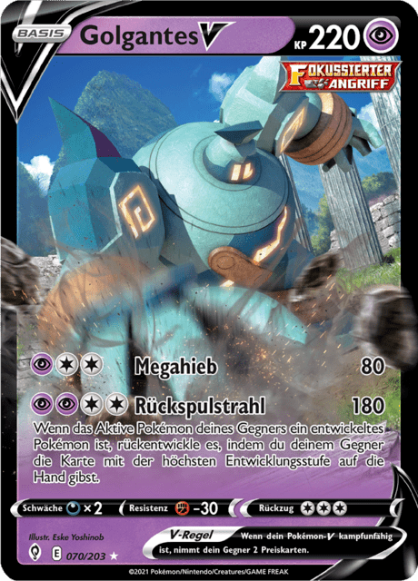 Golgantes V (Evolving Skies #70) 🇨🇭🇩🇪