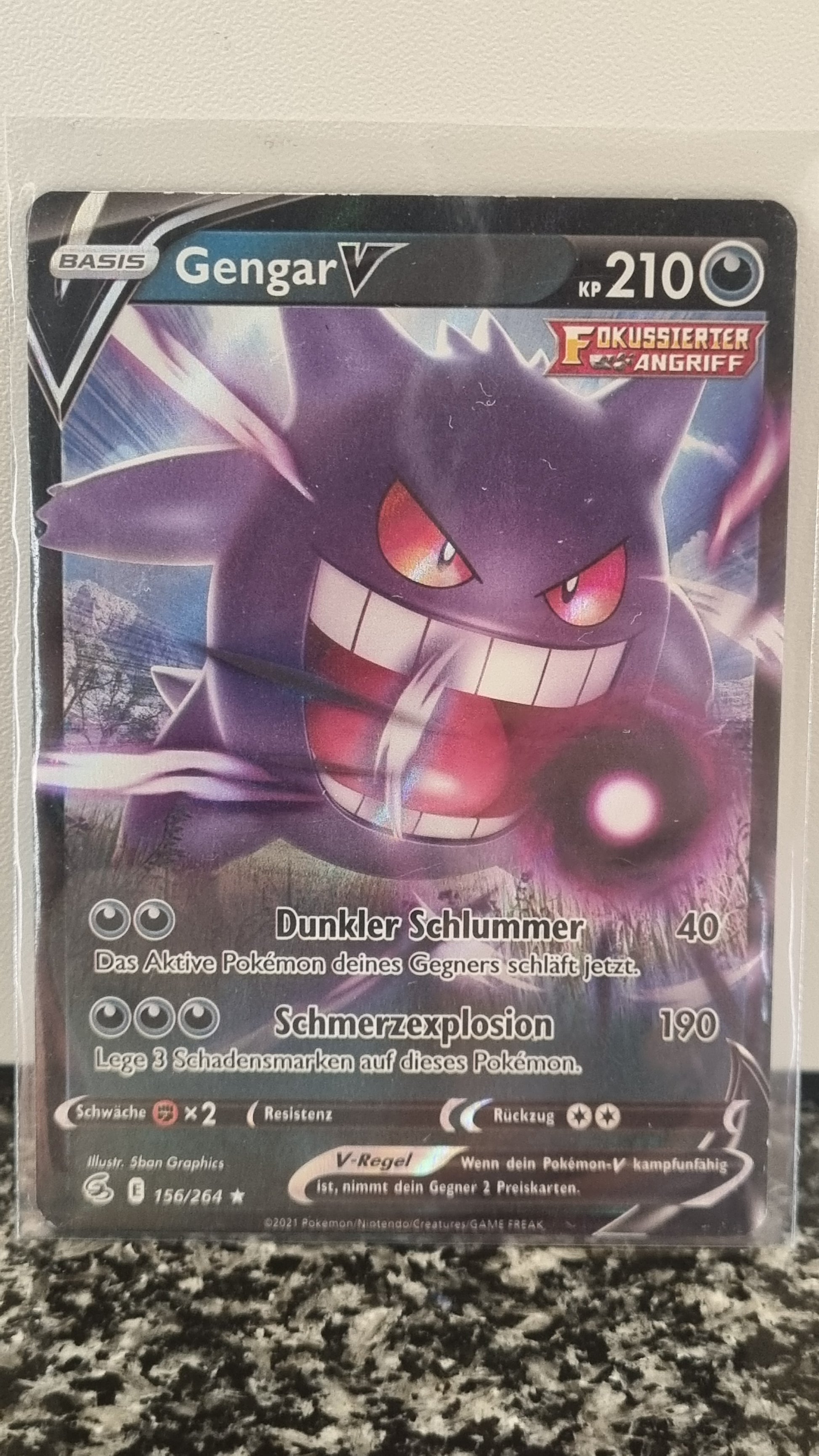Gengar V (Fusion Strike #156) 🇨🇭🇩🇪 (Alt)