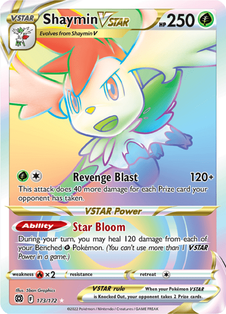 Shaymin VSTAR (Brilliant Stars #173) 🇨🇭🇩🇪