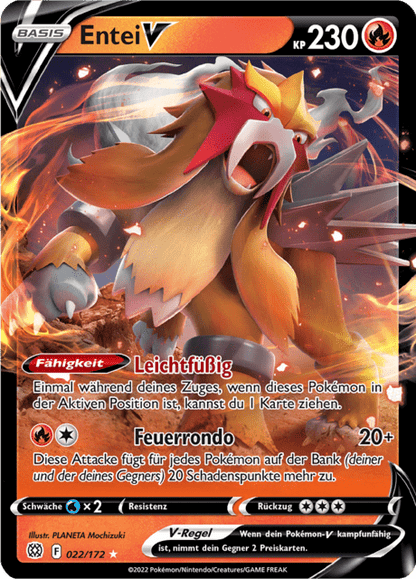 Entei V (Brilliant Stars #22) 🇨🇭🇩🇪