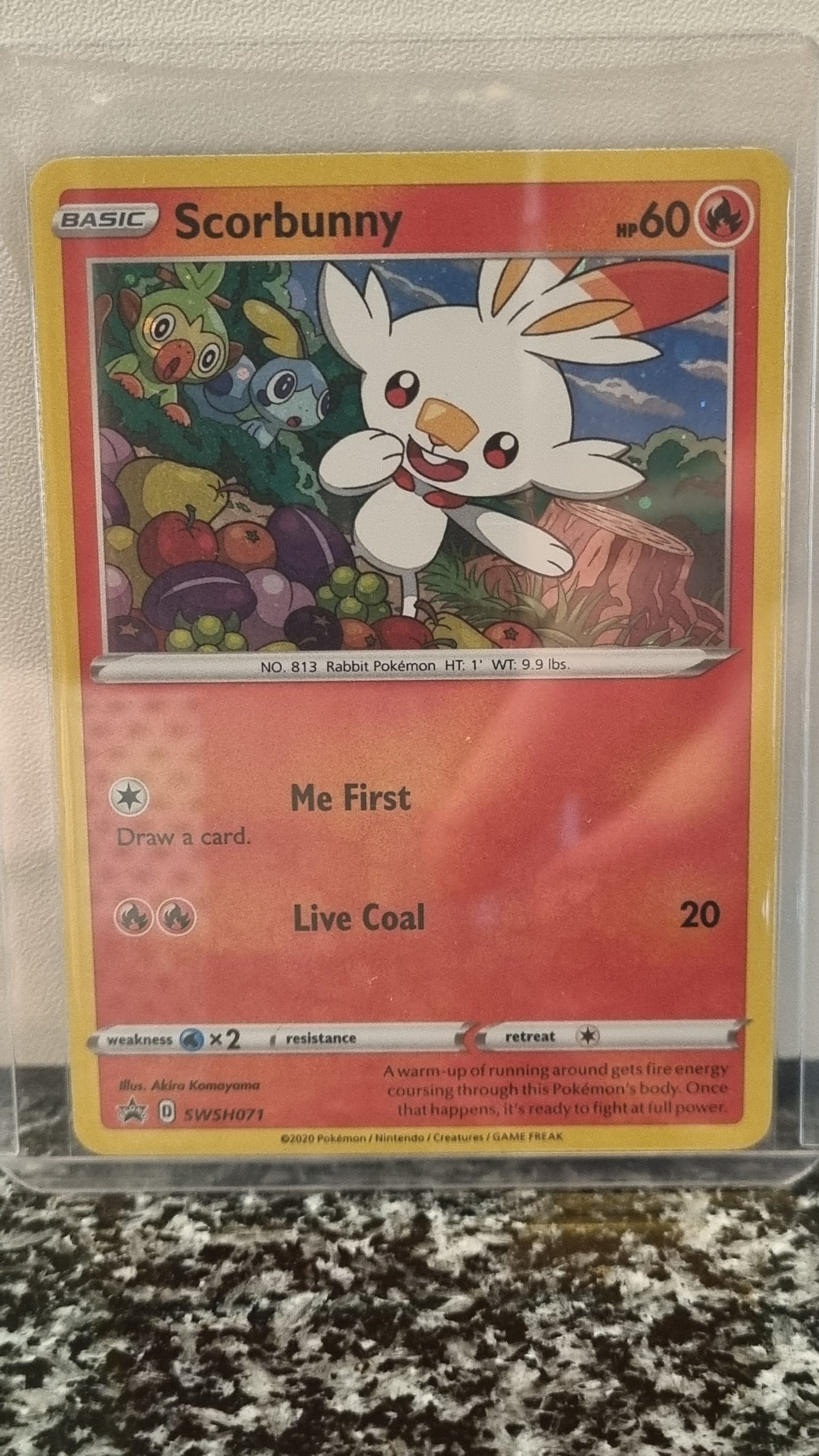 Scorbunny (SWSH Black Star Promos #071) 🇺🇸 (Alt)