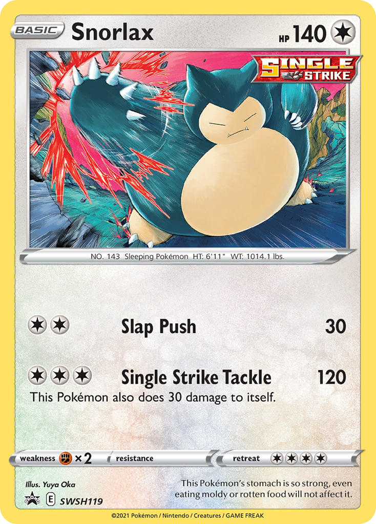 Snorlax (SWSH Black Star Promos #119) 🇺🇸