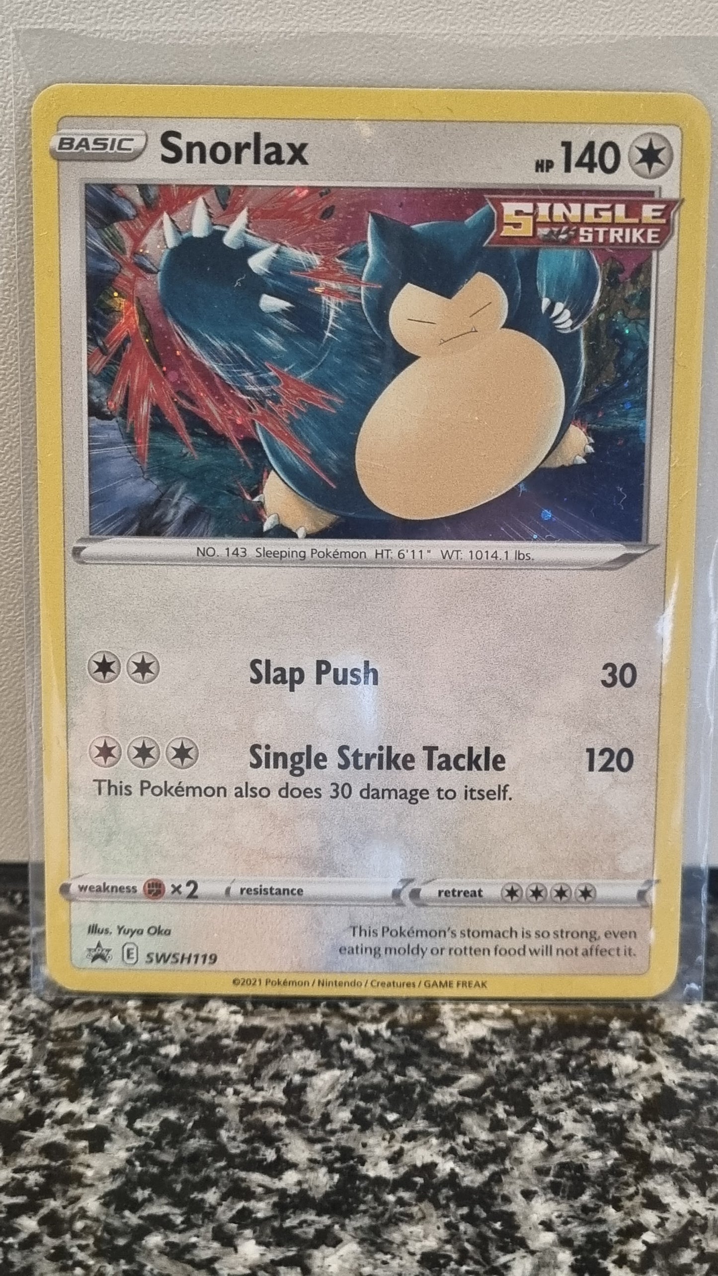 Snorlax (SWSH Black Star Promos #119) 🇺🇸 (Alt)
