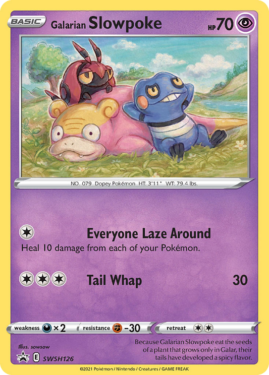 Galarian Slowpoke (SWSH Black Star Promos #126) 🇺🇸