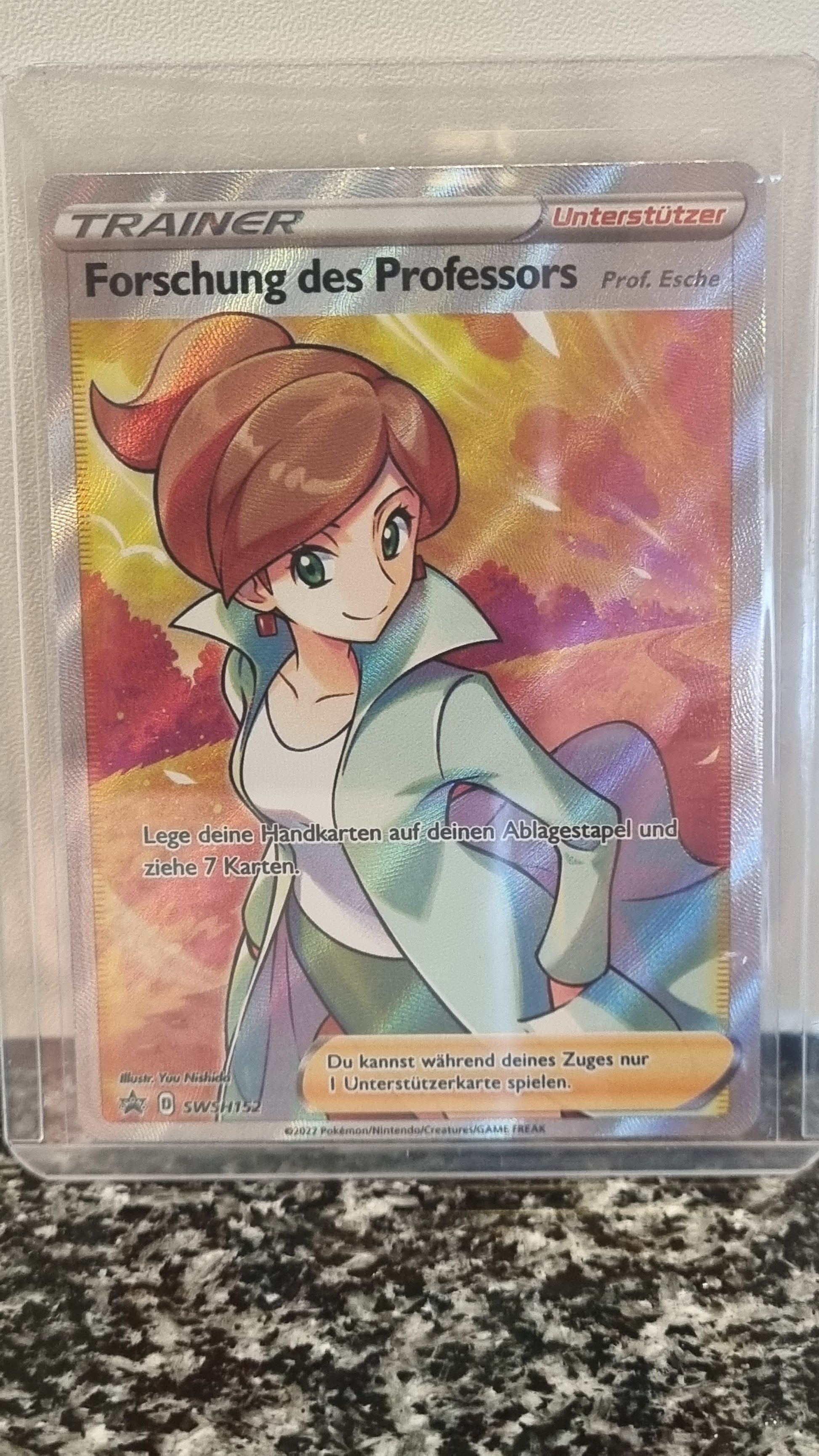 Forschung des Professors (Prof. Esche) (SWSH Black Star Promos #152) 🇨🇭🇩🇪 (Alt)
