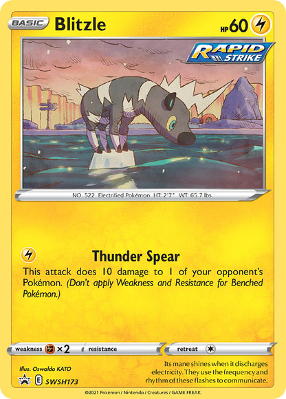 Blitzle (SWSH Black Star Promos #173) 🇺🇸