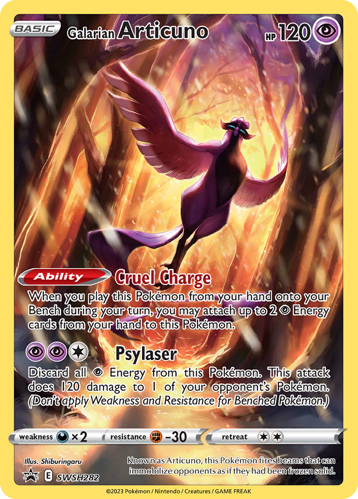 Galarian Articuno (SWSH Black Star Promos #282) 🇺🇸