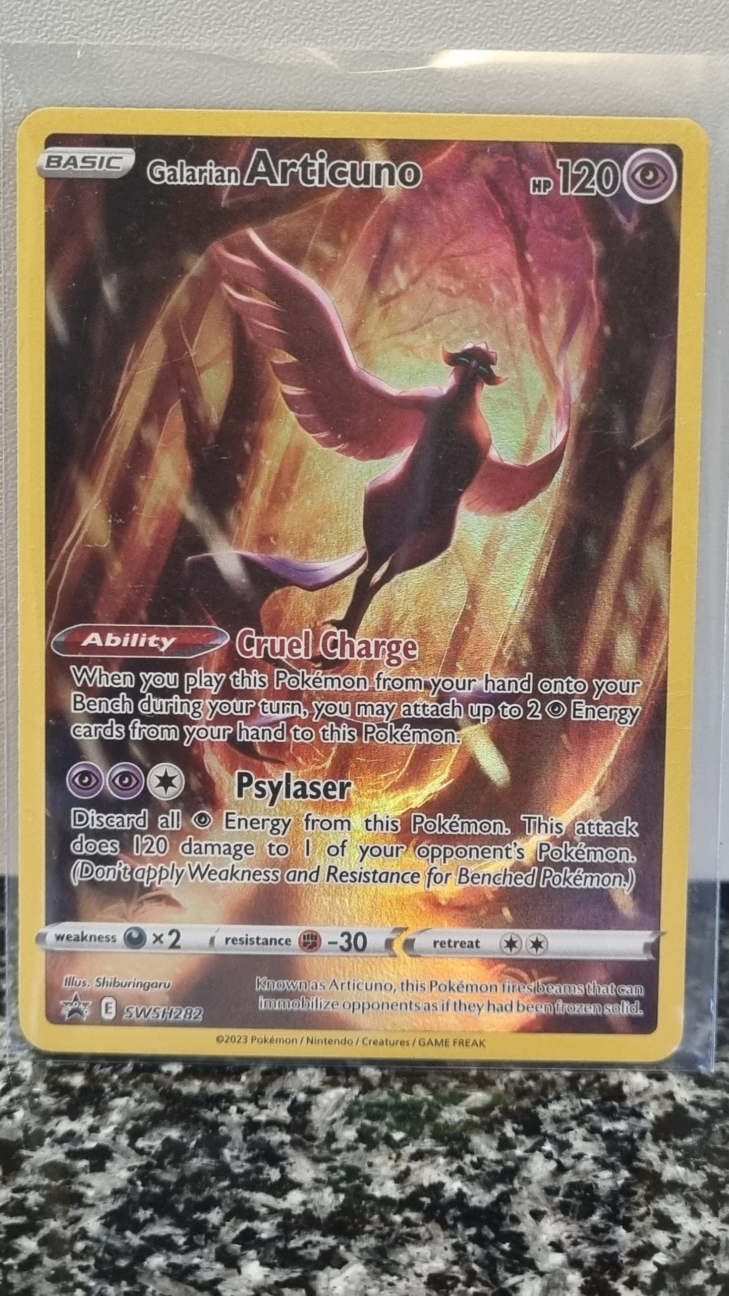 Galarian Articuno (SWSH Black Star Promos #282) 🇺🇸 (Alt)