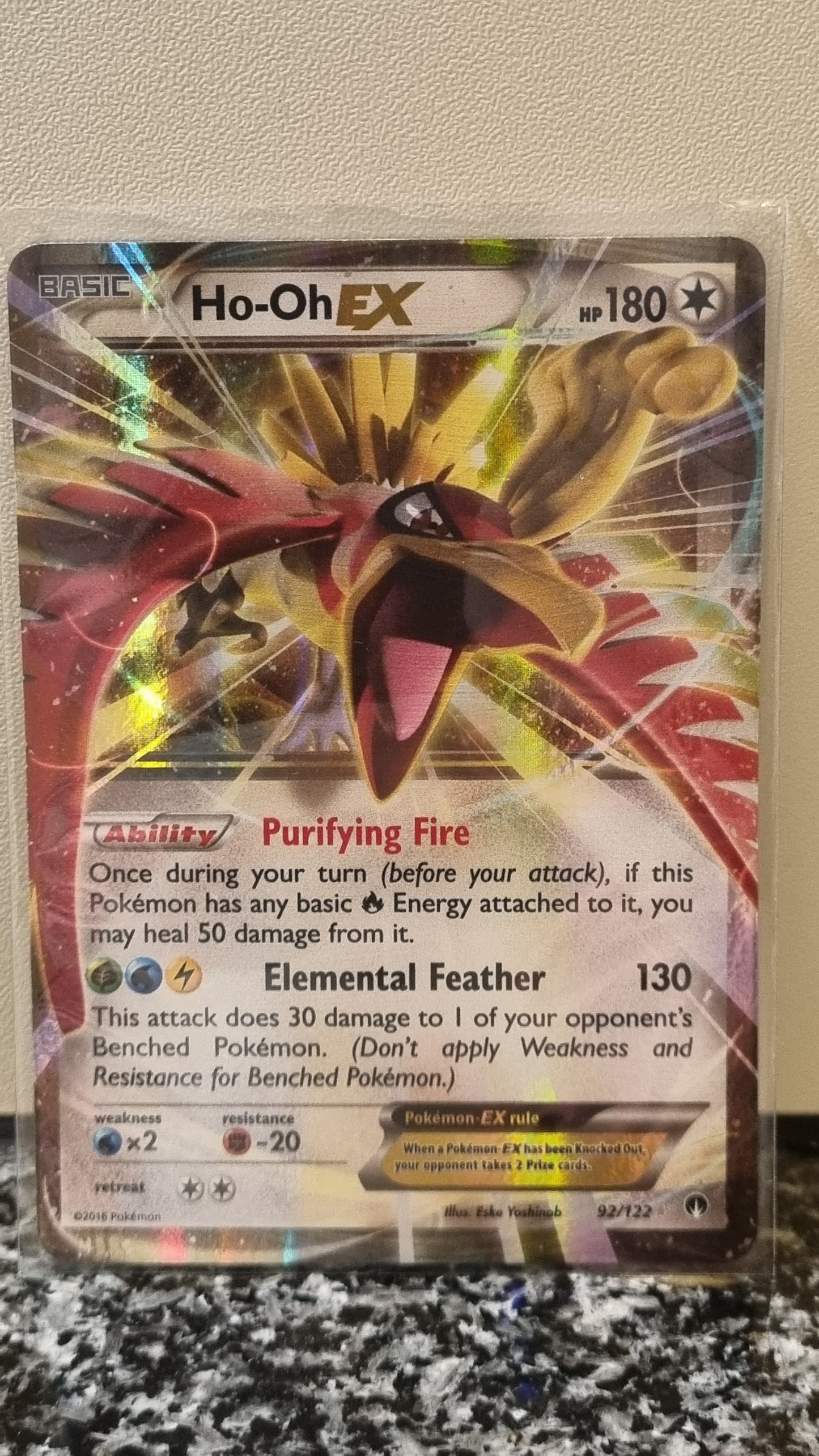 Ho-Oh EX (BREAKpoint #92) 🇺🇸 (Alt)