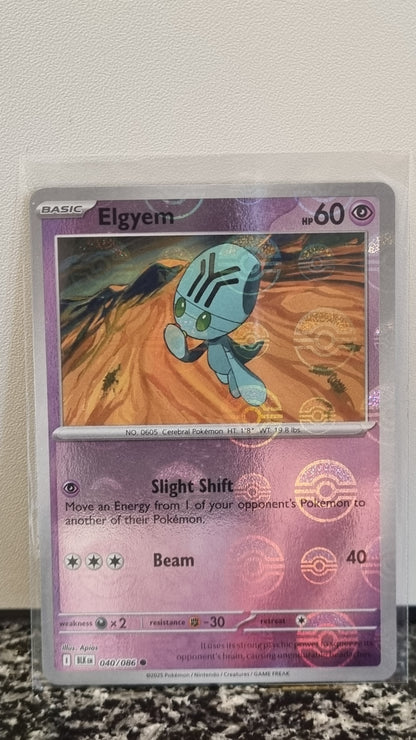Elgyem (Pokeball) (Black Bolt #40) 🇺🇸 (Alt)