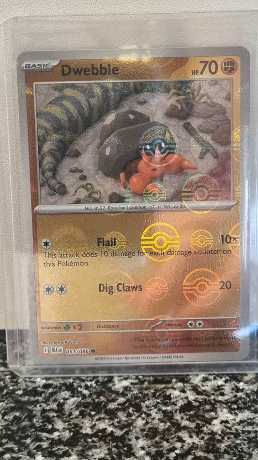 Dwebble (Pokeball) (Black Bolt #51) 🇺🇸 (Alt)
