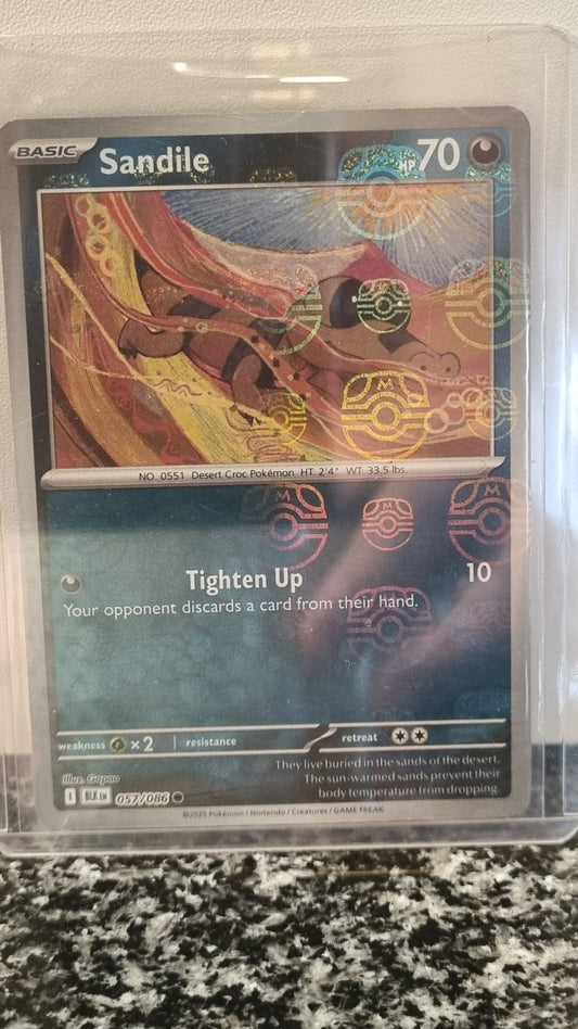 Sandile (Masterball) (Black Bolt #57) 🇺🇸 (Alt)