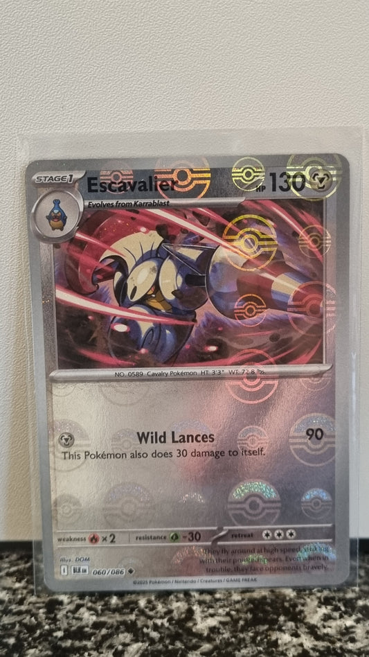 Escavalier (Pokeball) (Black Bolt #60) 🇺🇸 (Alt)