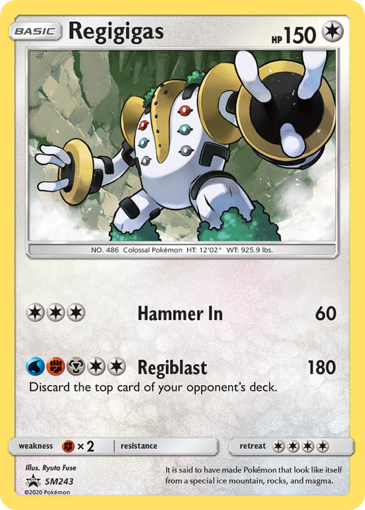 Regigigas — SM Black Star Promos #243 Pokémon Card