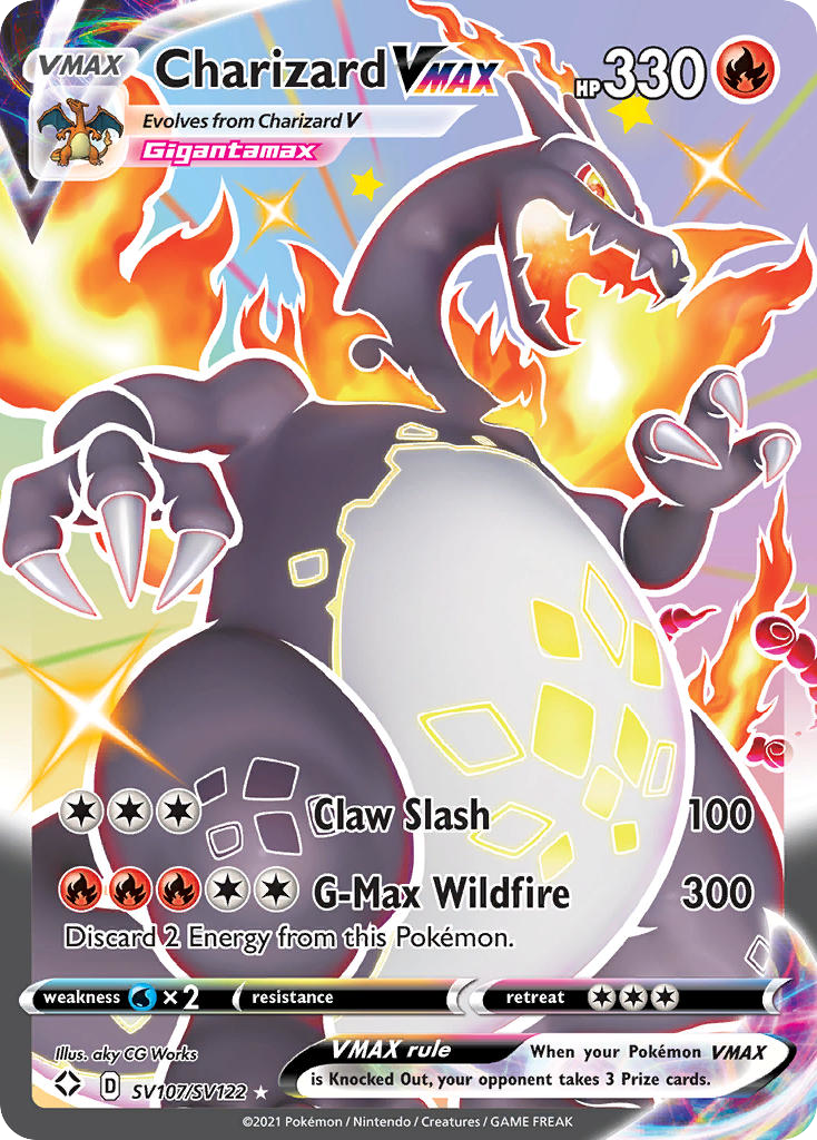 Charizard VMAX - Shining Fates (Secret Rare) [SHF-SV107]